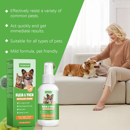 Pet Flea Tick Repellent Spray